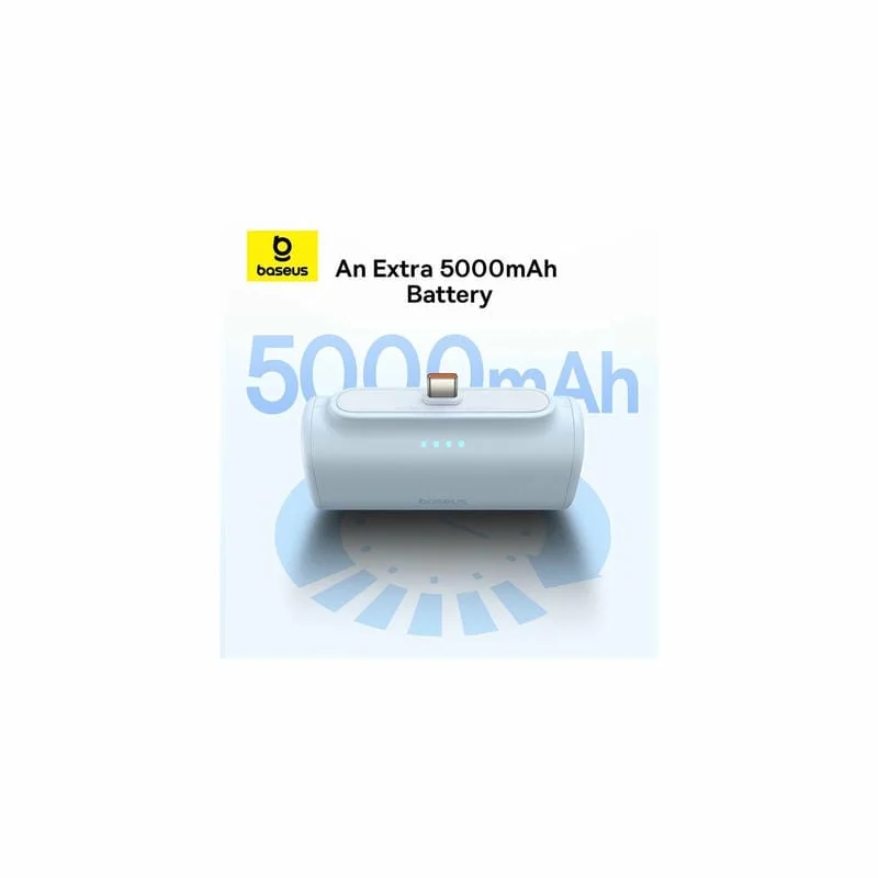 Батарея универсальная Baseus Compact 4900mAh 20W Lightning, White (PPWC05I) (P10068304212-00) Батарея универсальная Baseus Compact 4900mAh 20W Lightning, White (PPWC05I) (P10068304212-00)