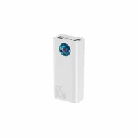 Батарея универсальная Baseus Amblight Digital Quick 30000mAh 65W, White (PPLG000102) Батарея универсальная Baseus Amblight Digital Quick 30000mAh 65W, White (PPLG000102)