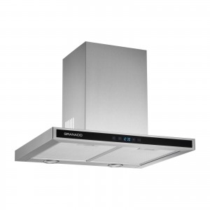 Вытяжка кухонная GRANADO Alcoba 1614-1200 inox black glass (GCH916471)