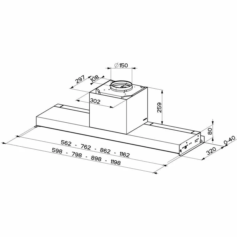 Вытяжка кухонная Faber In-Nova Touch Bk/X A90 (305.0611.153) Вытяжка кухонная Faber In-Nova Touch Bk/X A90 (305.0611.153)
