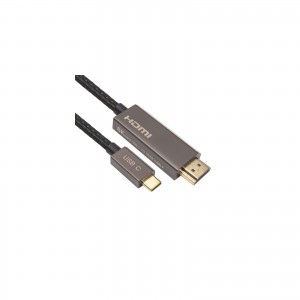 Кабель мультимедийный USB-C to HDMI 2.0m Cabletime (CA914258)