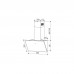 Вытяжка кухонная Interline FLY S BL A/60/GL/T