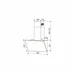 Вытяжка кухонная Interline FLY S BL A/60/GL/T Вытяжка кухонная Interline FLY S BL A/60/GL/T