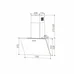 Вытяжка кухонная Interline TEFFI SLIM BL A/60/GL/PB
