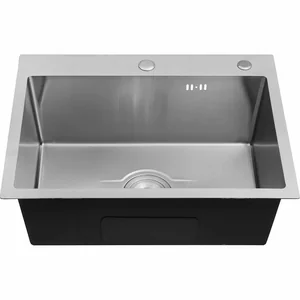 Мойка кухонная Kroner KDBrush5843HM (CV027235)