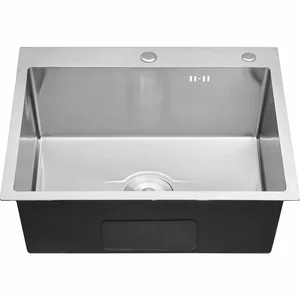 Мойка кухонная Kroner KDBrush6050HM (CV027237)