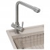 Мойка кухонная GRANADO Optimal Estella terra (+ змішувач Badalona LUX inox + дозатор Redondo inox + кошик+дошка) (ksg0203)