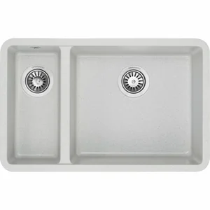 Мойка кухонная GRANADO Under top DOUBLE gris (gr3408)