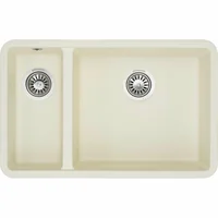 Мойка кухонная GRANADO Under top DOUBLE ivory (gr3404)