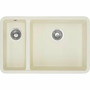 Мойка кухонная GRANADO Under top DOUBLE ivory (gr3404)