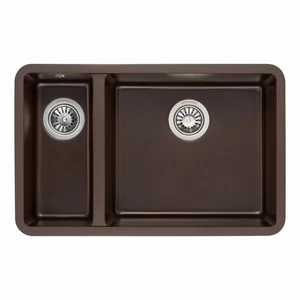 Мойка кухонная GRANADO Under top DOUBLE marron (gr3406)