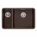 Мойка кухонная GRANADO Under top DOUBLE marron (gr3406)