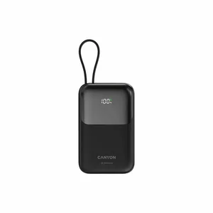 Батарея универсальная Canyon 10000mAh OnPower 101 PD/22.5W built-in cable Black (CNS-CPB101BK) Батарея универсальная Canyon 10000mAh OnPower 101 PD/22.5W built-in cable Black (CNS-CPB101BK)