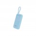 Батарея универсальная Canyon 10000mAh OnPower 101 PD/22.5W built-in cable Blue (CNS-CPB101BL)