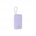 Батарея универсальная Canyon 10000mAh OnPower 101 PD/22.5W built-in cable Purple (CNS-CPB101PU)