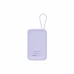 Батарея универсальная Canyon 10000mAh OnPower 101 PD/22.5W built-in cable Purple (CNS-CPB101PU)