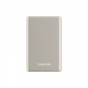 Батарея универсальная Canyon 10000mAh OnPower 510 slim Magsafe PD/20W Beige (CNS-CPB510BE)