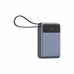 Батарея универсальная Canyon 20000mAh OnPower 600 PD/65W built-in cable Dark Grey (CNS-CPB600DG)