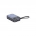 Батарея универсальная Canyon 20000mAh OnPower 600 PD/65W built-in cable Dark Grey (CNS-CPB600DG)