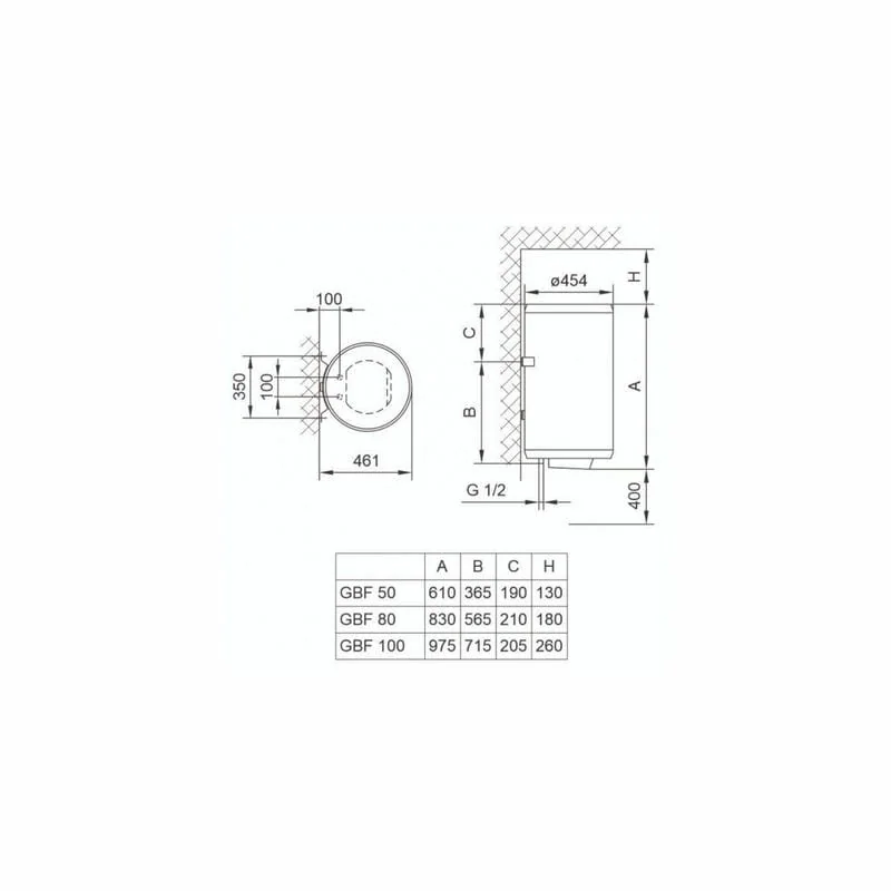 Бойлер TIKI GBF 100/UA (700098) Бойлер TIKI GBF 100/UA (700098)