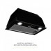 Вытяжка кухонная Weilor WBE 58 BLACK (5905538402157)
