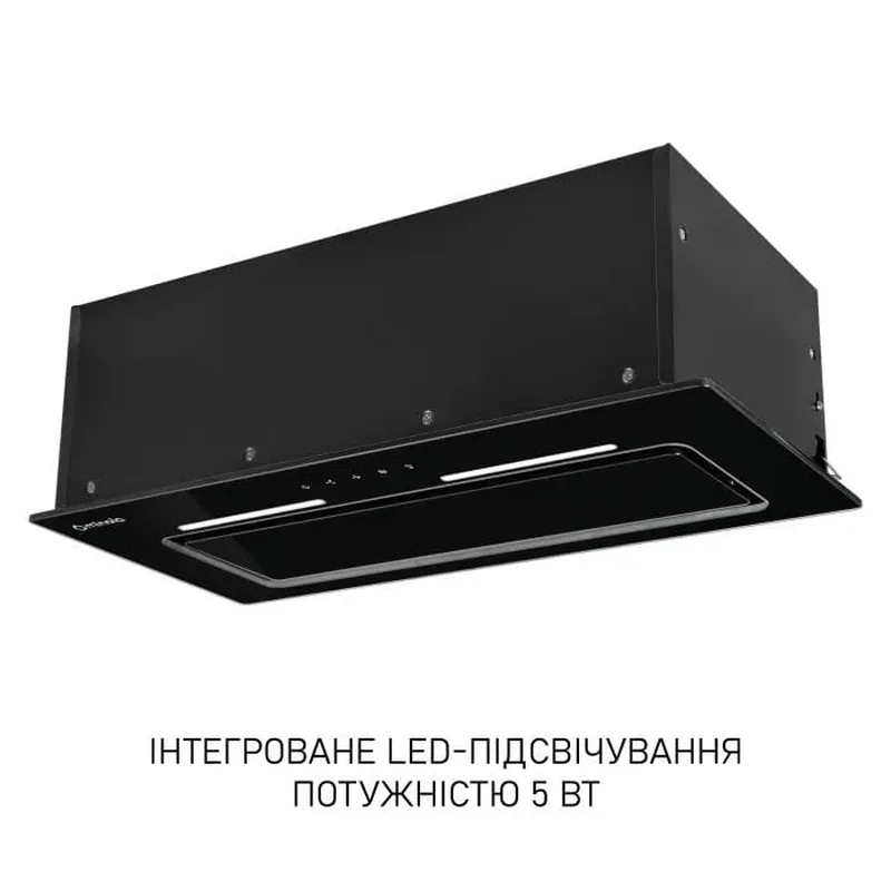 Вытяжка кухонная Minola HBI 6473 BL GLASS 800 LED Line Вытяжка кухонная Minola HBI 6473 BL GLASS 800 LED Line