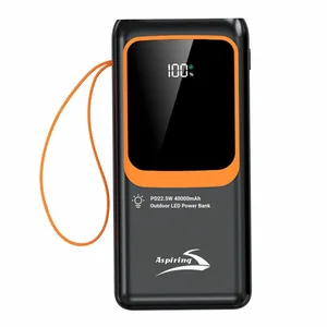 Батарея универсальная Aspiring Light 40 40000mAh PD/22.5W (PPLH.L04)