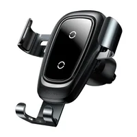 Универсальный автодержатель Baseus Metal Gravity with technology Qi 10W (WXYL-B0A)