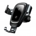 Универсальный автодержатель Baseus Metal Gravity with technology Qi 10W (WXYL-B0A)