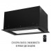 Вытяжка кухонная Perfelli DESIGN VISION 6 NERO SILENZIO