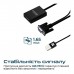 Кабель мультимедийный HDMI to VGA/USB prolink-v2h.black Promate (prolink-v2h.black)