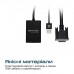 Кабель мультимедийный HDMI to VGA/USB prolink-v2h.black Promate (prolink-v2h.black)