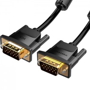 Кабель мультимедийный VGA 8.0m ferrite Vention (DADBK)