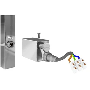 Полотенцесушитель MARIO Комплект прихованого підключення під профільний стояк (3.0.1000.0.P)