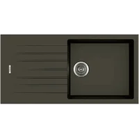 Гранитная мойка Classic 100x50 Espresso Fabiano