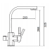 Комбинированный FKM 3113 Inox Fabiano