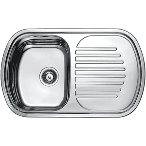 Нерж. мойка 80x49 микродекор (0,80) Fabiano Нерж. мойка 80x49 микродекор (0,80) Fabiano