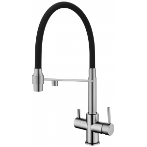 Комбинированный FKM 3143 Inox Black Fabiano