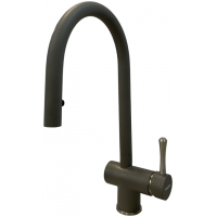 Кухонный смеситель FKM 47P SS Titanium Fabiano Кухонный смеситель FKM 47P SS Titanium Fabiano