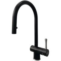 Кухонный смеситель FKM 47P SS Antracit Fabiano
