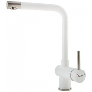 Кухонный смеситель FKM 45 SS Alpine White Fabiano