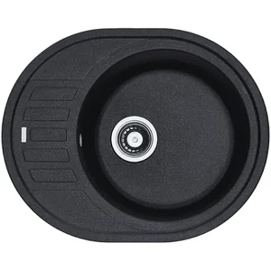 Гранитная мойка Arc 62x50 Antracit Fabiano