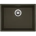 Гранитная мойка Quadro 53x46 Espresso Fabiano