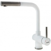 Кухонный смеситель FKM 46P SS Alpine White Fabiano