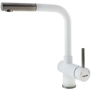 Кухонный смеситель FKM 46P SS Alpine White Fabiano