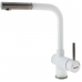 Кухонный смеситель FKM 46P SS Alpine White Fabiano