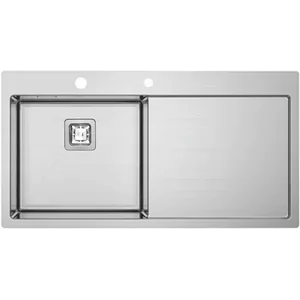 Нерж. мойка TOP 89 Left (89x51) 1.2мм Fabiano Нерж. мойка TOP 89 Left (89x51) 1.2мм Fabiano