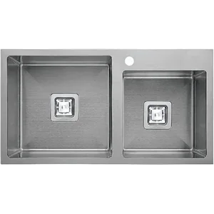 Нерж. мойка TOP 78x2 (78x49) 1,20 мм Fabiano Нерж. мойка TOP 78x2 (78x49) 1,20 мм Fabiano