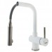 Кухонный смеситель FKM 46P SS Alpine White Fabiano