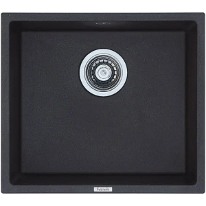 Гранитная мойка Quadro 45x40 Antracit Fabiano